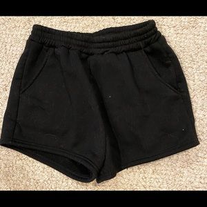 Black Shein shorts!